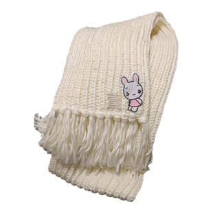 定制汉字手工纯手工编织毛线围巾成品双元宝送男朋友生日礼物冬厚