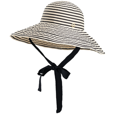 卡蒙夏季大帽檐飘带防晒帽女新款