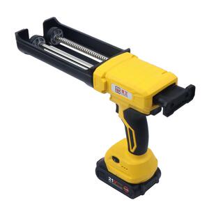 覃王电动美缝胶枪瓷砖地砖专用施工工具双管套装美缝剂自动打胶机