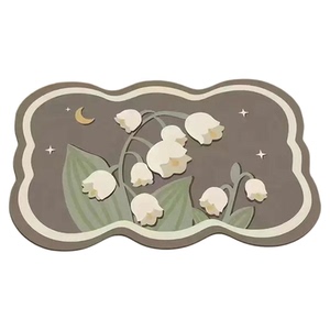 硅藻泥地垫浴室卫生间门口吸水垫