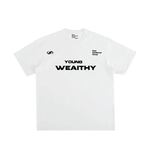 MGG 25SS美式复古英文短袖T恤国潮夏季男女同款运动休闲半袖体恤