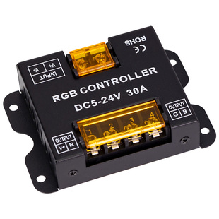 86调光面板12V低压24V控制器三色双色温全彩RGB灯带LED无极开关