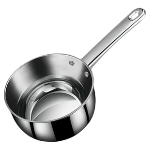 家用厨房勺子商用餐饮大汤勺不锈钢水瓢特厚食品级加厚短柄水舀子