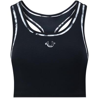 TrueReligion春夏女士美式甜辣风短款内搭背心