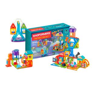 MAGFORMERS麦格弗磁力片拼装儿童空间思维磁铁积木教具奇幻大陆
