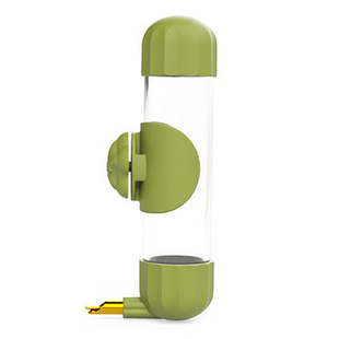 鹦鹉饮水器鸟用撞针水壶自动喂喝水神器鸟笼内外挂牡丹专用品大全