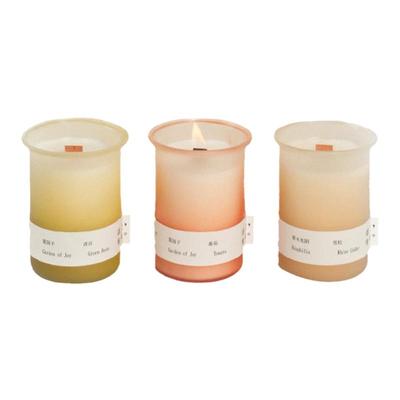 述之有味水图瓶香氛蜡烛礼盒栀子桂花天然香薰蜡烛