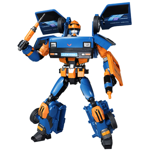 正版力将机器人变形玩具变型金刚五菱汽车合金车模儿童男孩3一6岁