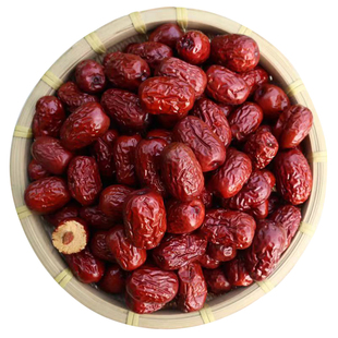 红枣干货农家特级金丝小枣有核大红枣非新疆和田若羌2025新货500g