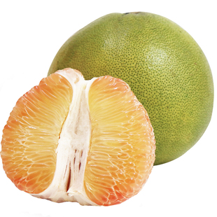 泰国进口翡翠金柚子新鲜青皮红心柚大果整箱青柚水果顺丰包邮