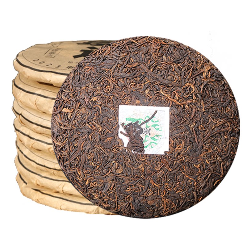 1999景迈普洱茶熟茶饼 二十年以上熟普洱茶饼 云南伴手礼