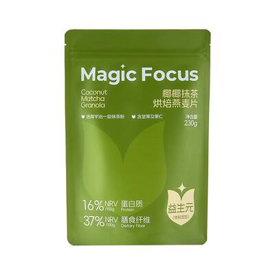 MagicFocus椰椰抹茶烘焙燕麦片