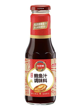 凤球唛鲍鱼汁390g*4瓶鲍汁调味品