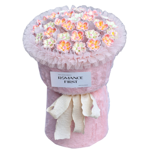 景德镇手工陶瓷花束永生花成品高级感仿真花生日礼物送女朋友闺蜜