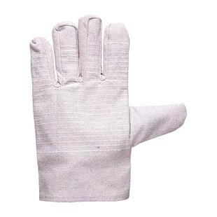 防护钢筋工劳保工地干活防滑电焊工帆布手套劳保耐磨工作加厚双层