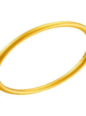 沙金包银古法手镯传承实心手镯首饰礼物素圈赤金首饰结婚久不掉色