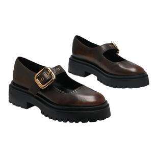 [沈月同款]厚底Steve Madden思美登LYNDON增高通勤玛丽珍鞋单鞋