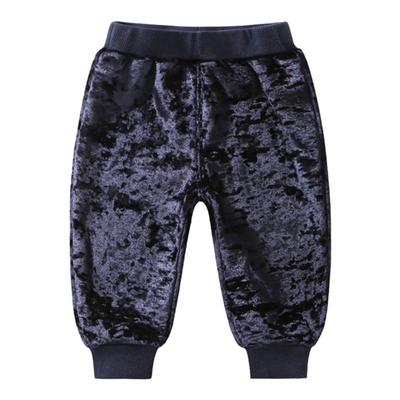 女宝加绒裤子加厚休闲裤长裤