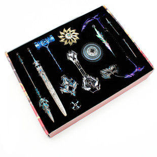 斗罗大陆的魂骨唐门暗器全套可以发射唐三武器玩具昊天锤霸王枪