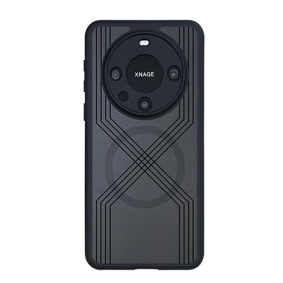 华为mate磁吸充电小众原创手机壳