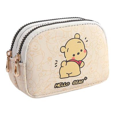 2026新款帕恰狗双层零钱包女可爱卡通小巧学生钥匙卡包零钱袋钱包