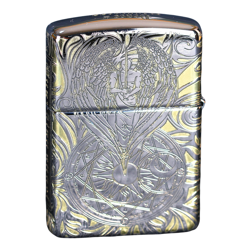 ZIPPO之宝打火机情侣礼物镀银