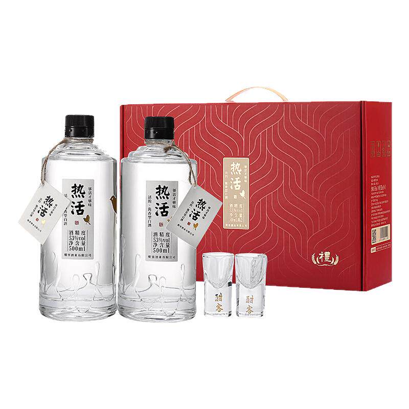 热活酱酒53度大曲贵州粮食