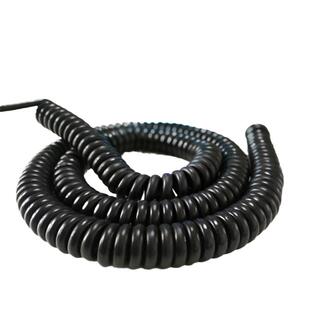 国标螺旋电缆弹簧线电源线23468芯伸缩线7心0.5mm 0.75 1.5平方