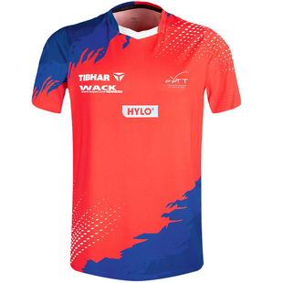 TIBHAR挺拔乒乓球服正品旗舰店法国队同款速干透气短袖训练比赛服