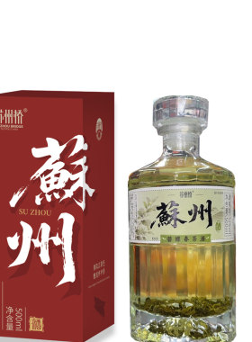 江苏苏州碧螺春茶酒高度酒