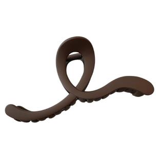 大号发量多抓夹女高级感2025新款磨砂发夹后脑勺盘发鲨鱼夹子头饰