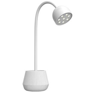 8个灯珠速干台式蓄电美甲烘干指甲油胶烤灯新款便携光疗机莲花灯