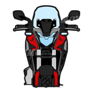 适用本田CB400X车头贴纸拉花创意装饰贴花保护贴膜摩托车改装配件