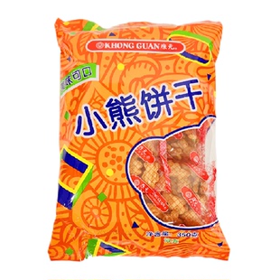 康元经典小熊饼干350g曲奇烘焙动物酥性独立袋装儿童年零食