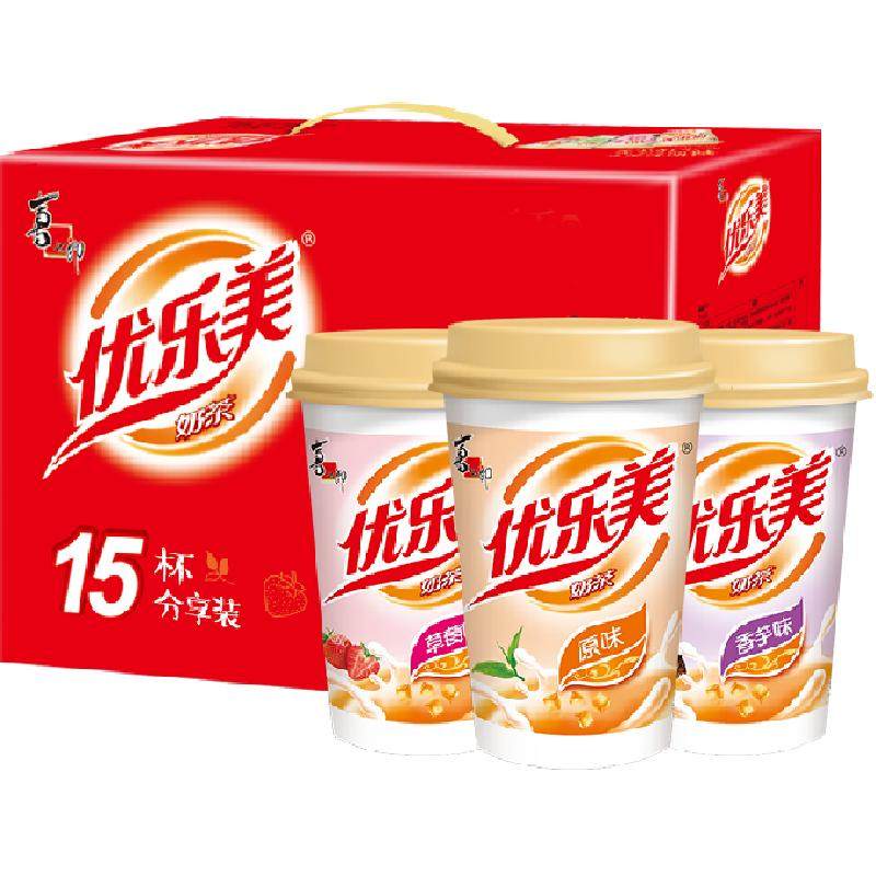 优乐美椰果奶茶80g×15杯×1组