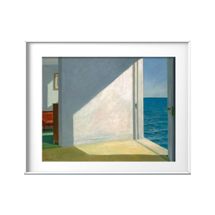 NONE ART 靠海的房间 霍普小众艺术北欧装饰画挂画客厅卧室背景墙