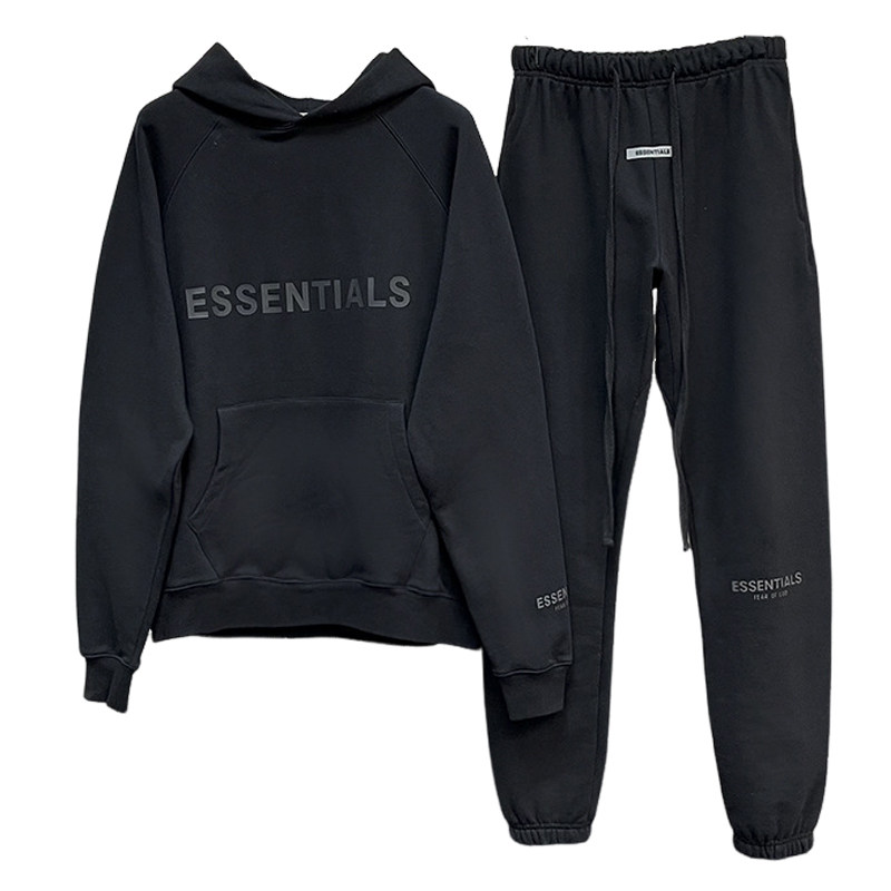 ESSENTIALS运动卫衣套装FOG复线秋季卫裤宽松帽衫潮牌男女情侣款