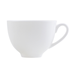 骨瓷纯白咖啡具家用创意下午茶杯简约陶瓷小号杯酒店通用茶杯茶壶