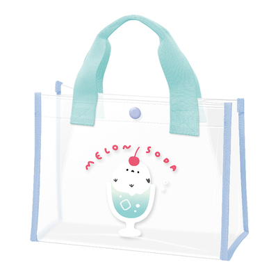 日本Q-LiA透明防水大容量沙滩包