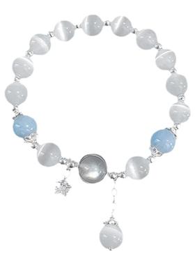 猫眼石清冷感串珠手链