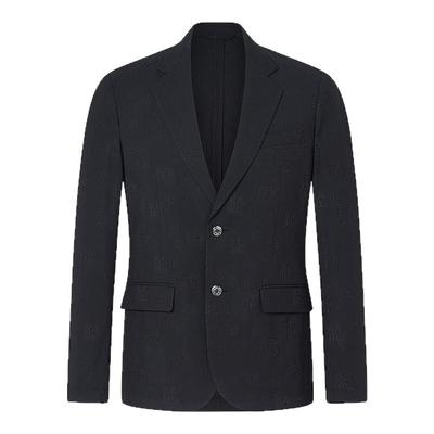 KARL LAGERFELD 25春季新款两粒扣轻商务休闲西装男士外套老佛爷