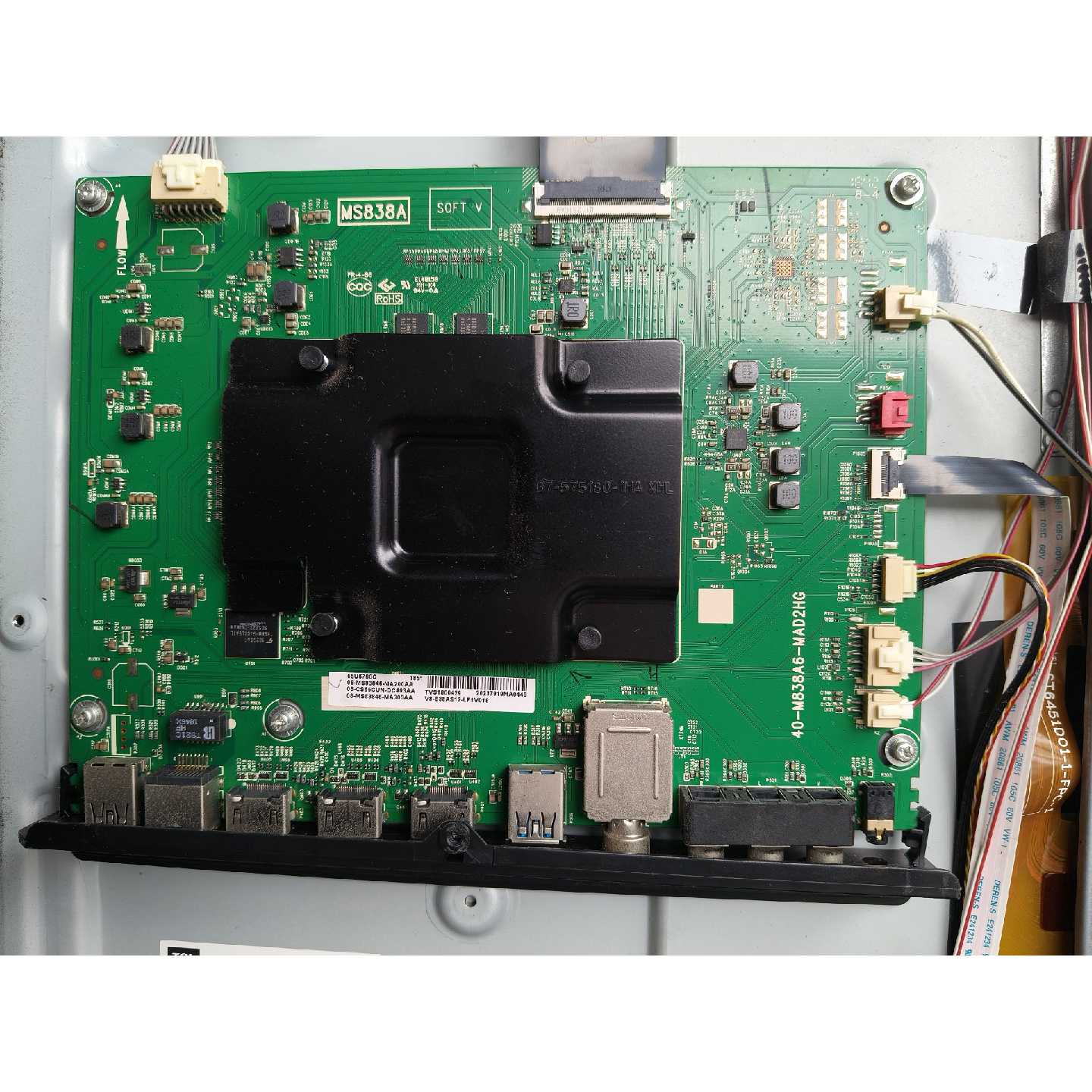 议价东芝65U6780C液晶主板,型号40-M838A6-M