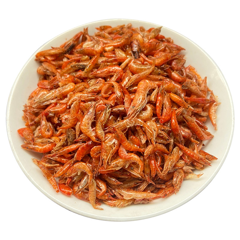 小河虾干淡水小红虾米安庆大别山食用水产辣椒炒河虾300g菜园小记