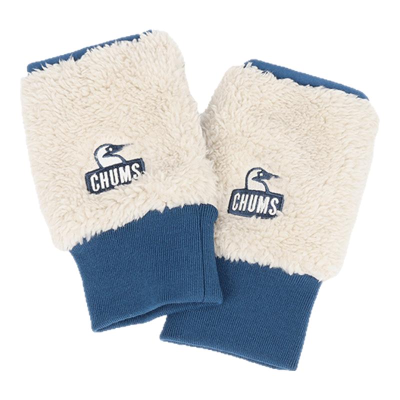 CHUMS洽洽鸟户外运动休闲抓绒保暖手套男女冬便携暖手宝CH09-1337