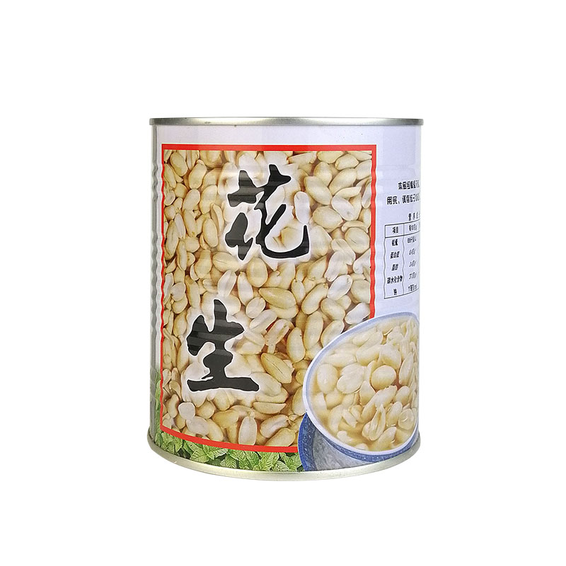 名忠糖水花生罐头900g*12罐整箱