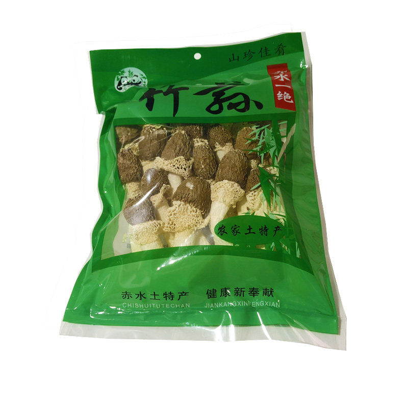 贵州特产黑头竹荪肉厚爽滑