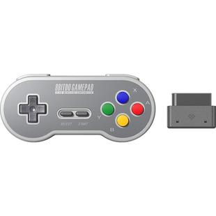 八位堂SN30/N30 2.4G无线复古手柄 原装NES/SFC/SNES游戏机专用 无线畅玩即插即用超长续航