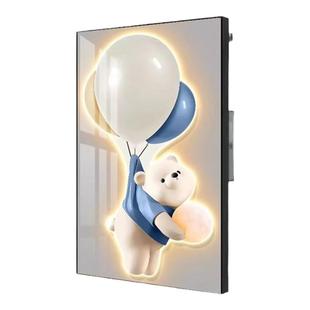 竖款免打孔电表箱装饰画现代简约遮挡配电箱总开关电闸盒欧式挂画