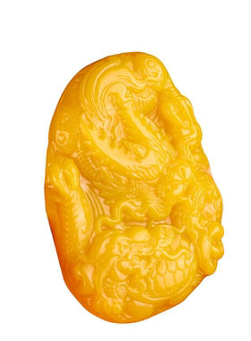 瑞兽祥龙手把件和田玉