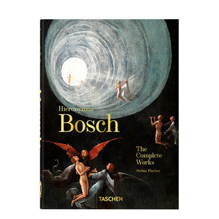 【现货】TASCHEN Hieronymus Bosch.塔森45周年精装版希罗尼穆斯·博斯绘画作品全集画册美术画集艺术作品收藏英文进口原版图书